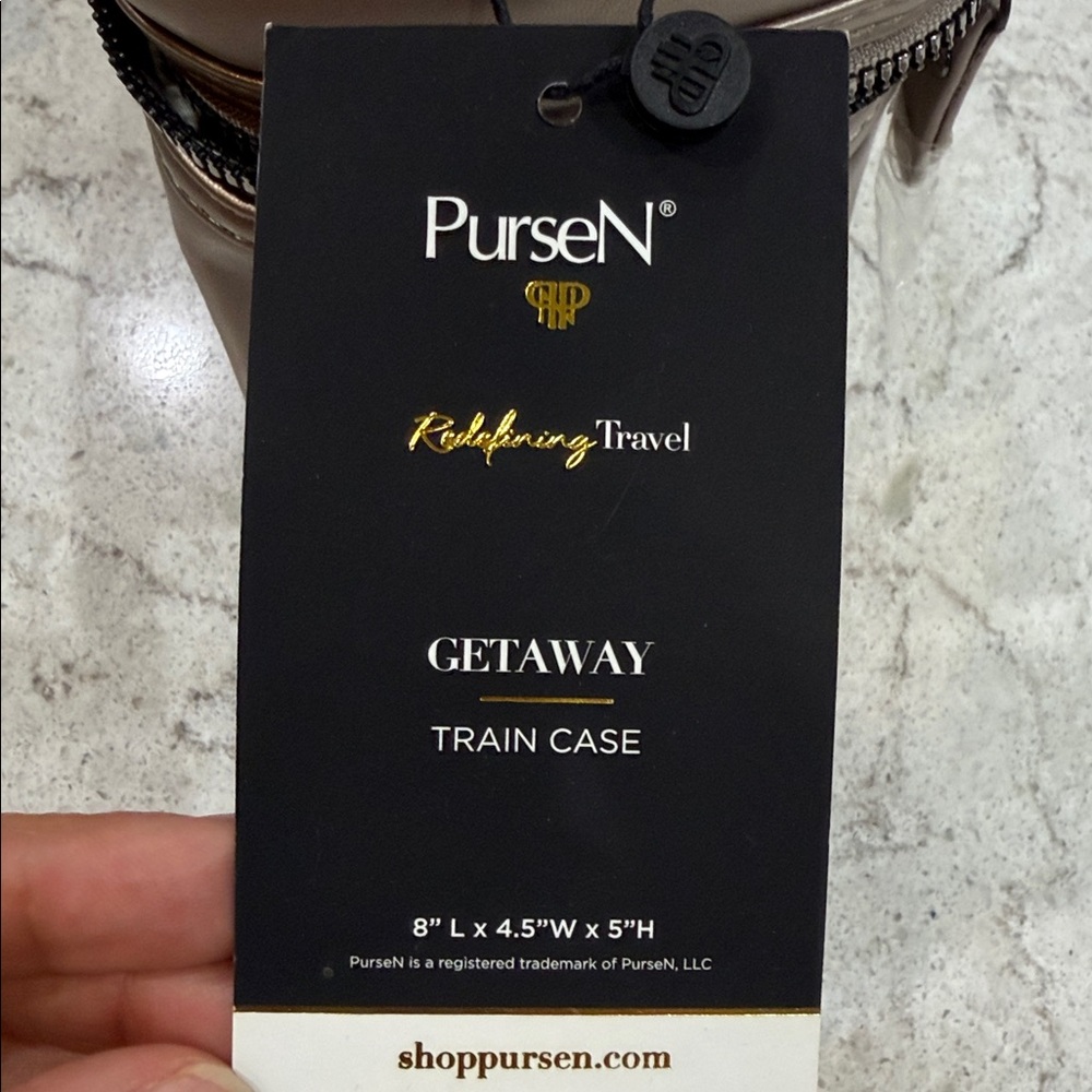 Getaway Train Case (Pewter) : Beauty & Personal Care - Picture 13 of 14